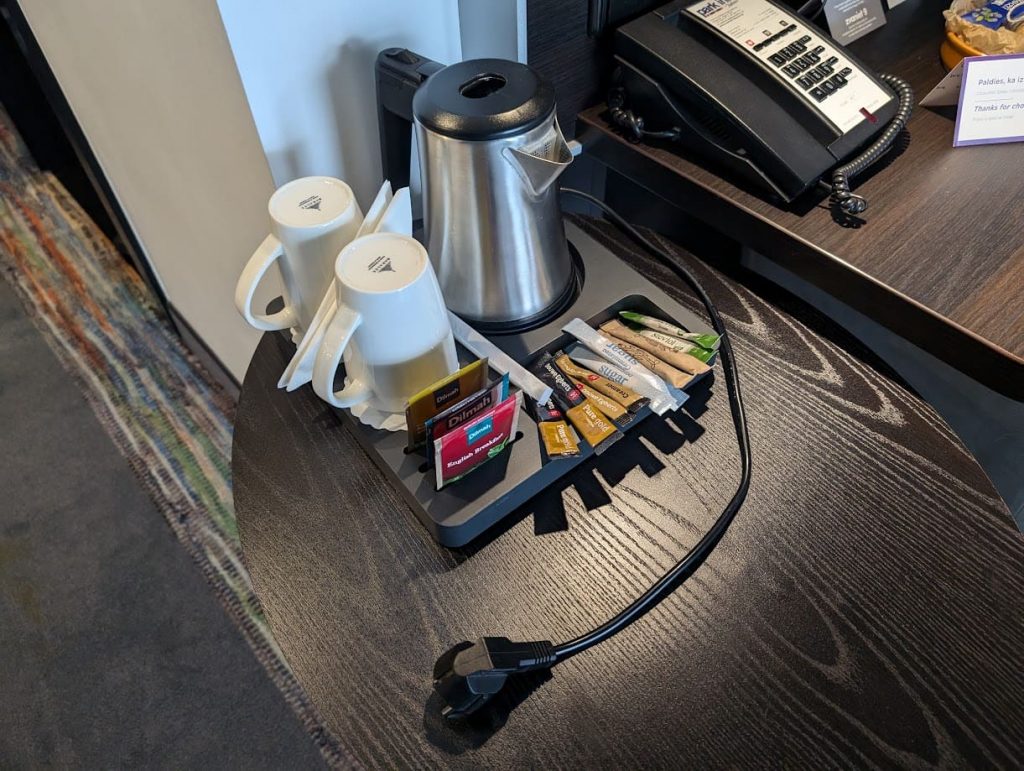 Kostenfreier Kaffee und Tee